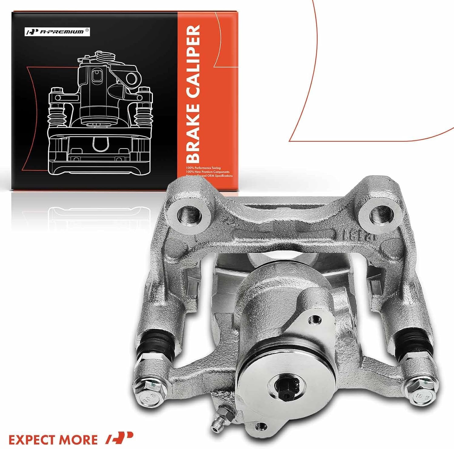 A-Premium Disc Brake Caliper Assembly with Bracket Compatible with Mazda Models - CX-5 CX5 2016-2024 - Rear Left Driver Side