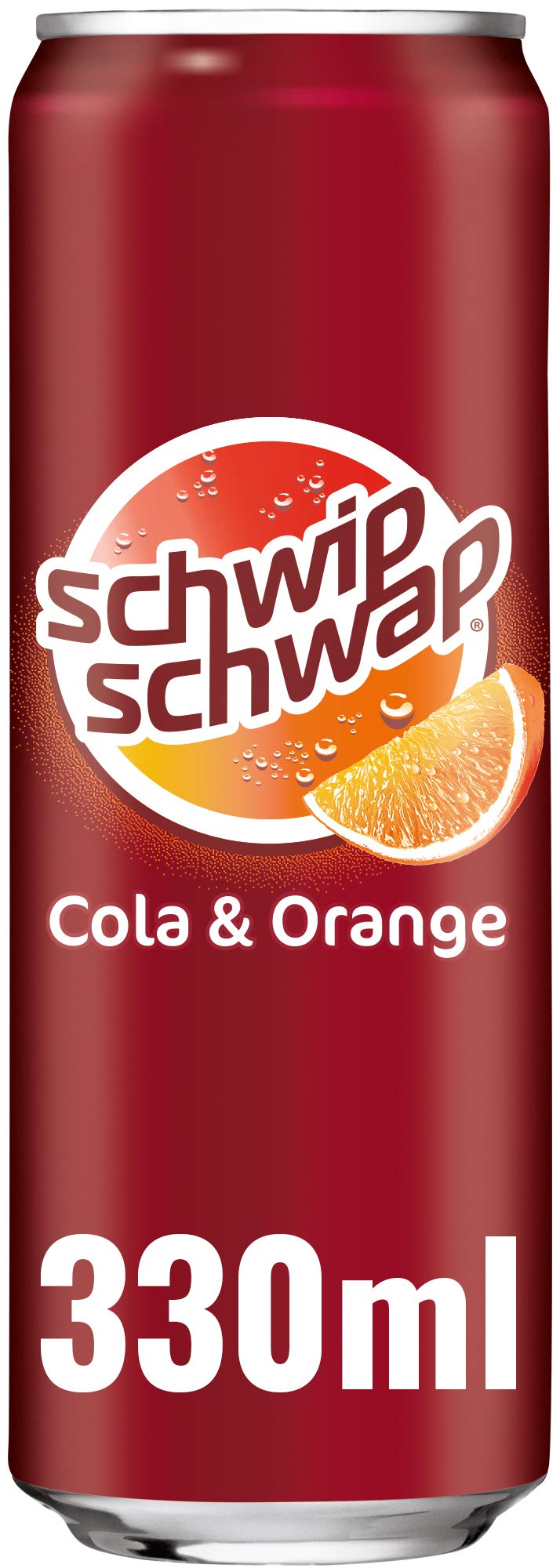 LIPTON ICE TEA Peach, Eistee mit Pfirsich Geschmack, EINWEG Dosen (24 x 0.33 l) & Schwip Schwap, Das Original – Koffeinhaltiges Cola-Erfrischungsgetränk mit Orange, EINWEG Dose (24 x 0.33 l)