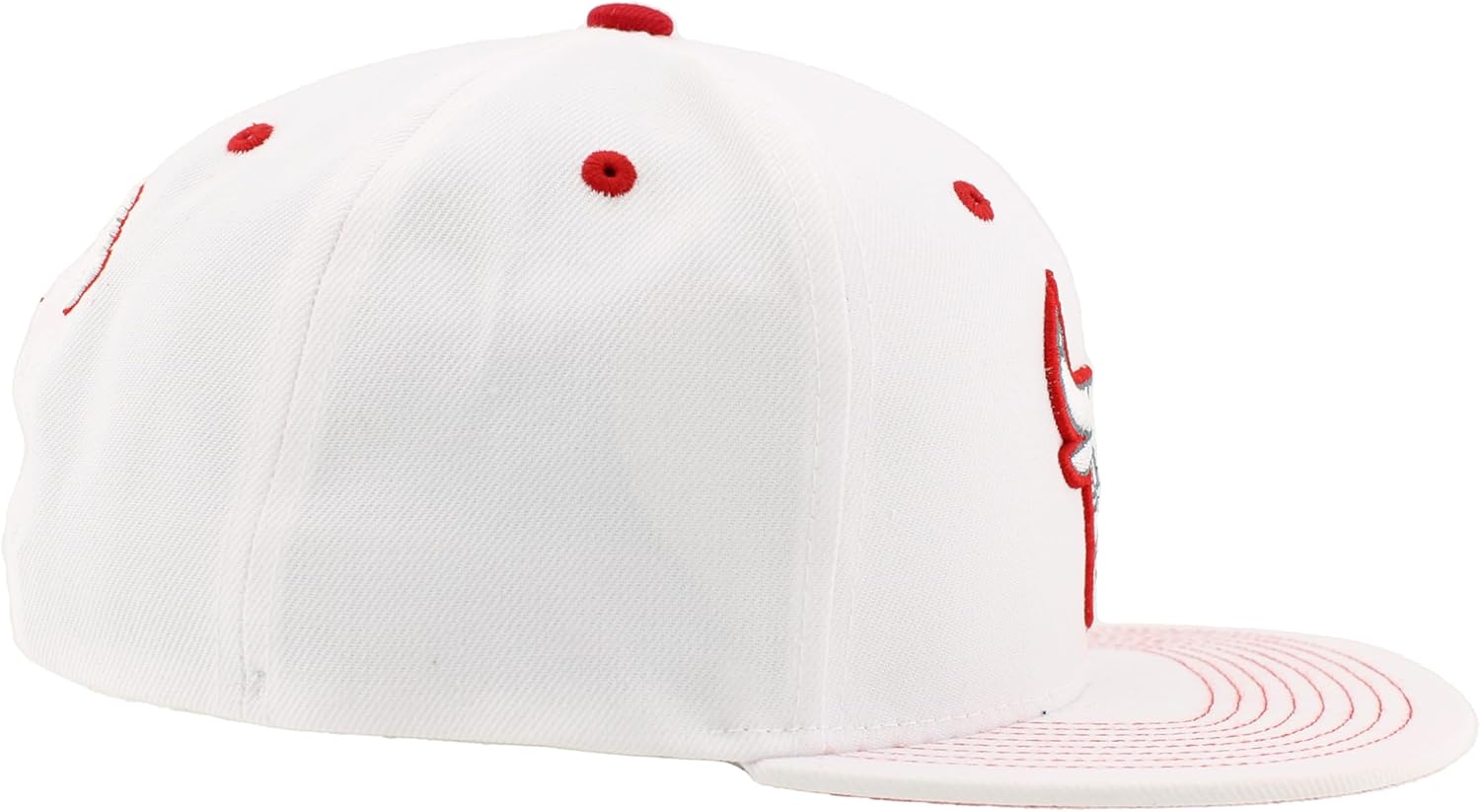 ZHATS NBA Unisex-Adult NBA Officially Licensed Adjustable Snapback Hat Flat Bill Z11 Pop White