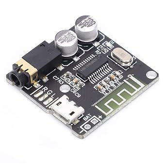 Bluetooth Audio Amplifier Board 3.7-5V BT5.0 Bluetooth Receiver Module HiFi Stereo Car Speaker Amplifier Decoder Audio Stereo Receiver