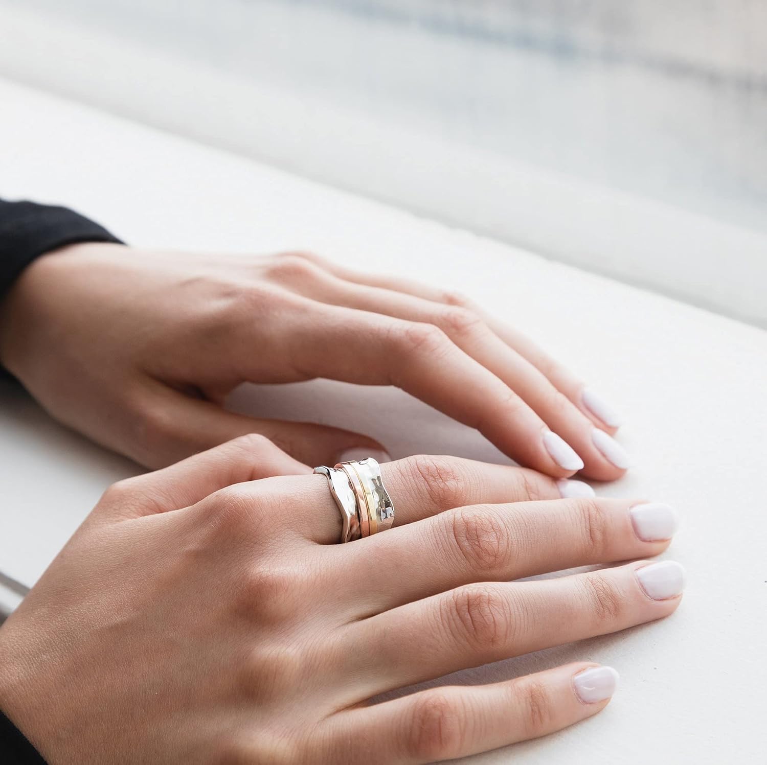 Sterling Silver Fidget Ring