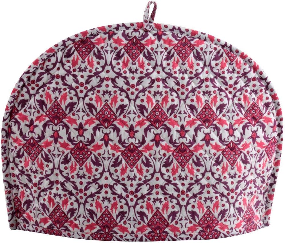 Home Delicate Tea Cozy Cover Pink Winter Tea Cosy Cotton