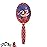 Miraculous Ladybug Confetti Hair Brush - Kids Sparkling Stars Brush Ages 3+