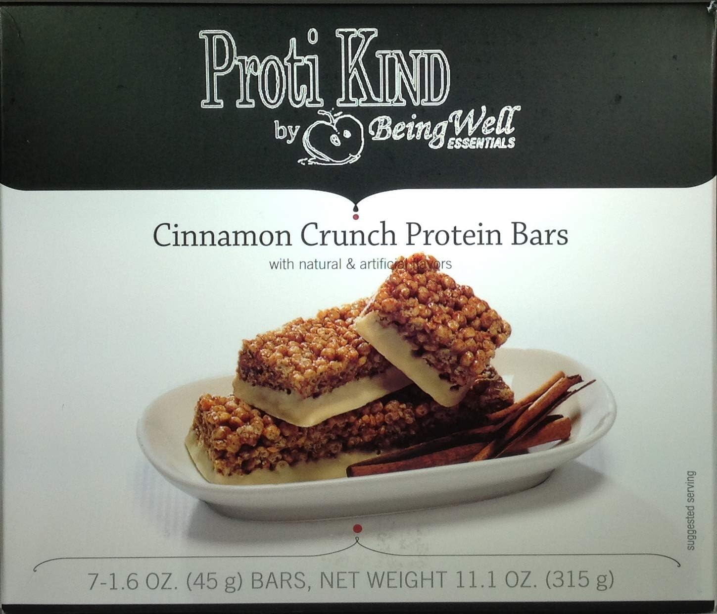 Shred Bars- Cinnamon Crunch 1.55 Oz-box of 7