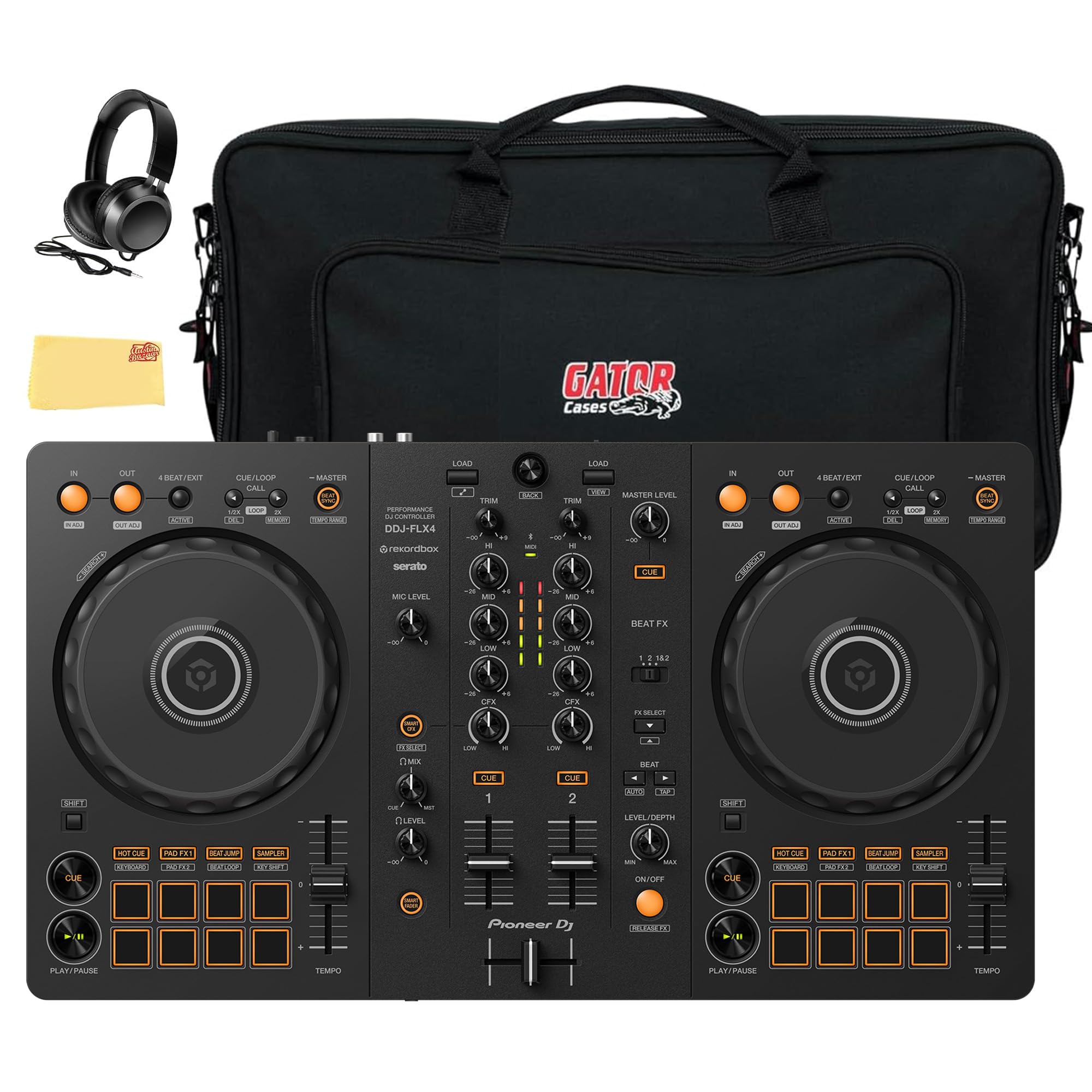 DDJ-FLX4 2ch DJコントローラー (Black) Amazon.com: Pioneer DJ DDJ-FLX4 2-Channel DJ Controller - Black
