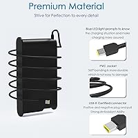 Vista 5 de Slim Legion 5 Charger AC Adapter Compatible with Lenovo Gaming Laptop Charger 230W 170W Replacement for Lenovo Legion LOQ ThinkPad Slim IdeaPad