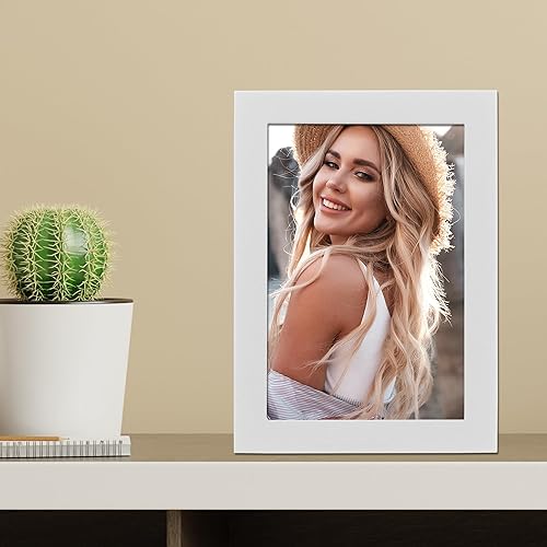 Vista 87 de Lawrence Frames Marco de fotos de madera de nogal, colección de galería, nogal claro, 2.5 x 3.5 pulgadas