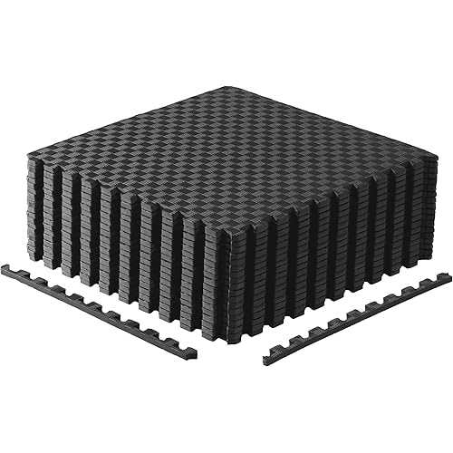 CAP Barbell Exercise Puzzle Mats Packs Tiles 24"x24" x 1/2" | Multiple Options