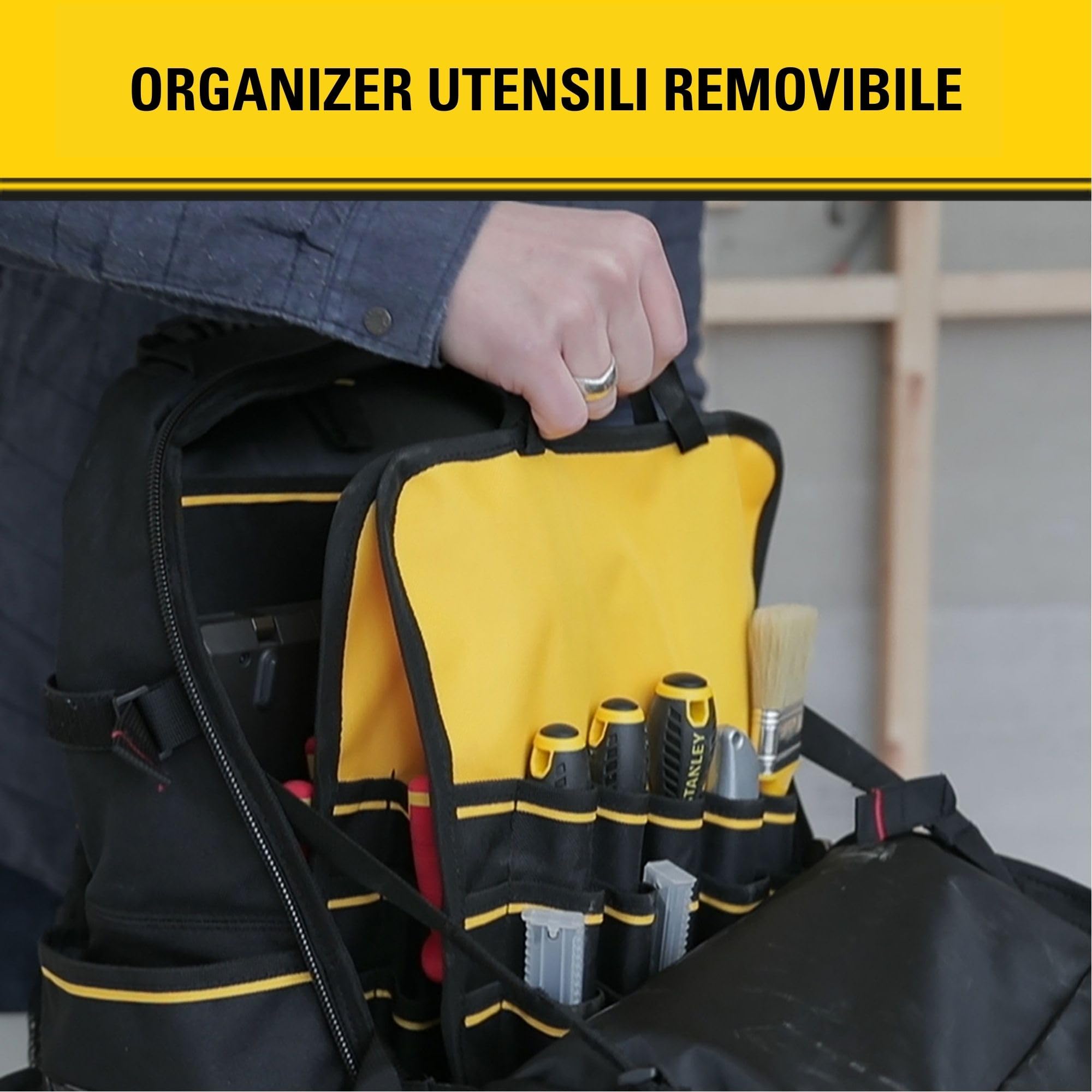 STANLEY FATMAX, ZAINO PORTA UTENSILI FATMAX . 1-95-611