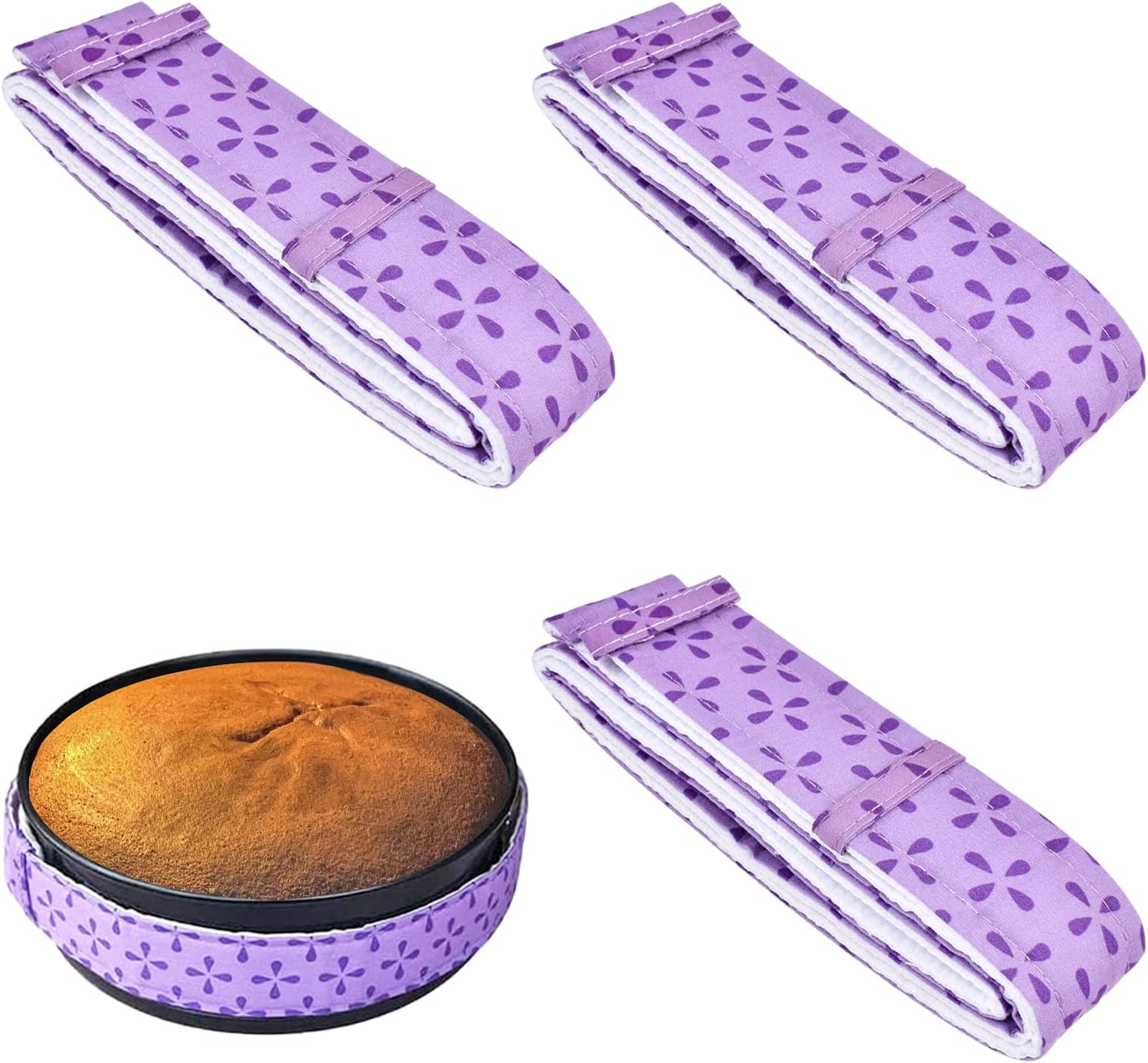 PME Level Baking Belt - 43" X 4" Cake Strip For Even Baking - View #6