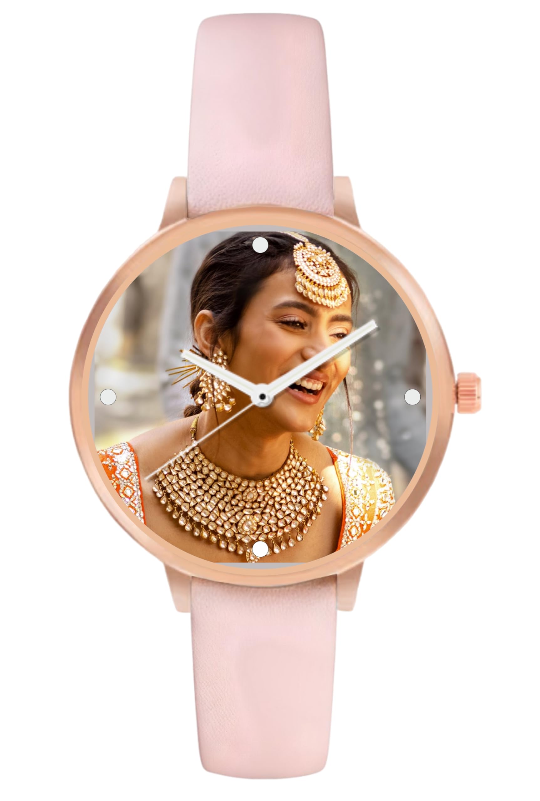 Atomic New Customised Photo Print Analog Watch (Rose Gold) for Girls & Women | with Elegant Pink Strap | Trending Rose Gold Case (B0D6NC8K4H) Amazon Price History, Amazon Price Tracker