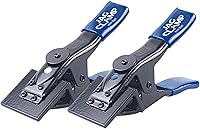 BonTool Jag Clamp Line Holders (Pair) - Heavy-Duty Mason Line Clamps for Brick, Block & Fence - Secure Vertical/Horizontal String Control