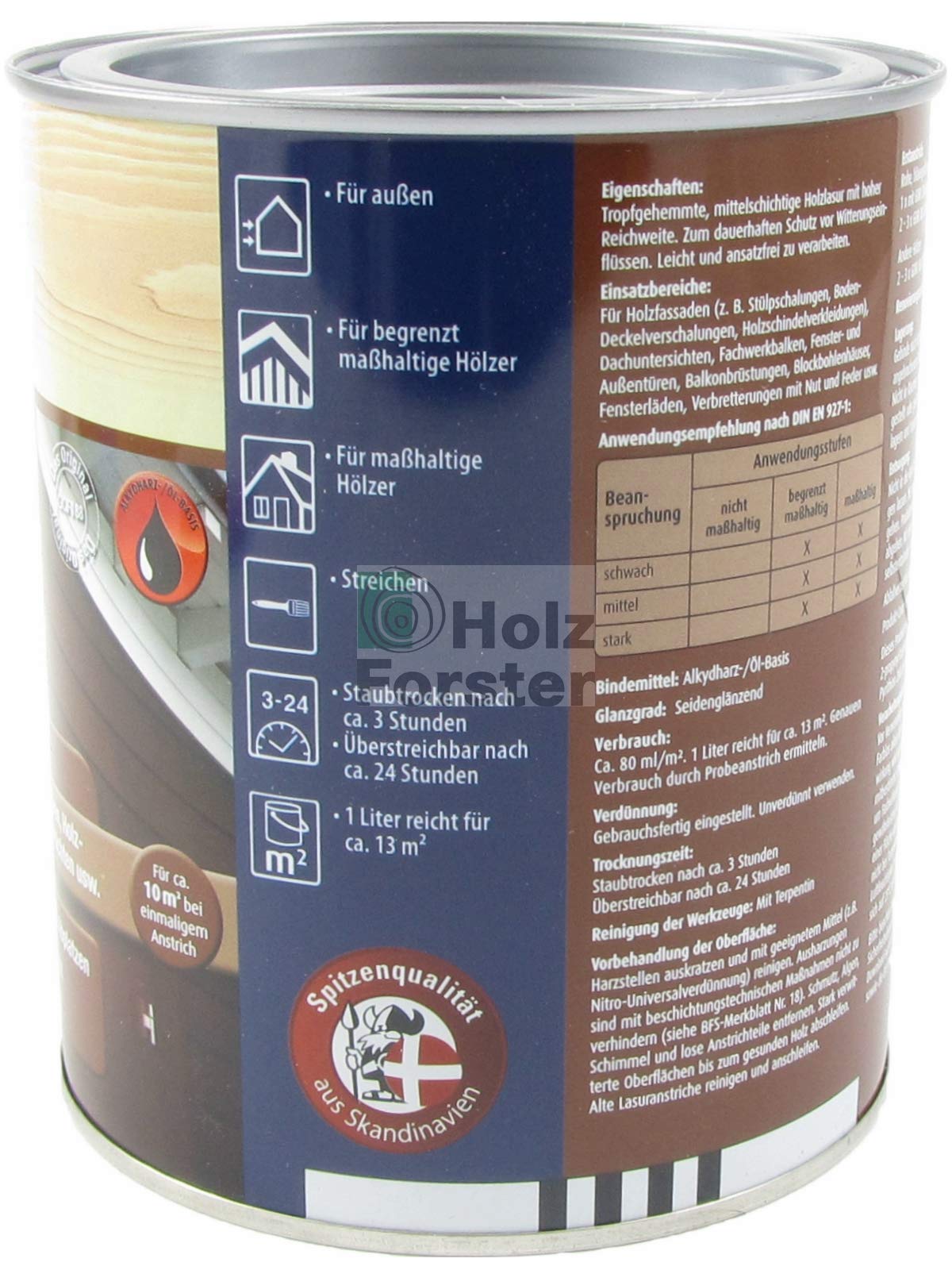 GORI 88 Compact-Lasur Burma Teak 0,75 ltr.