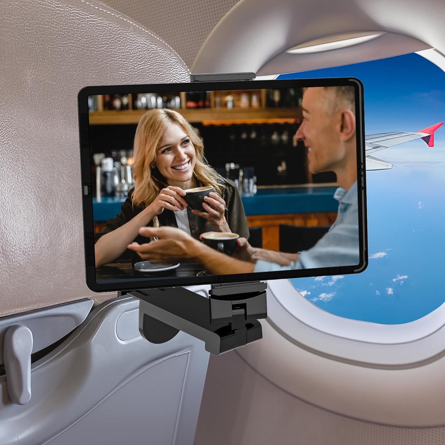 Soporte Universal para Tablet de Viaje, Giratorio 360°, para Avión