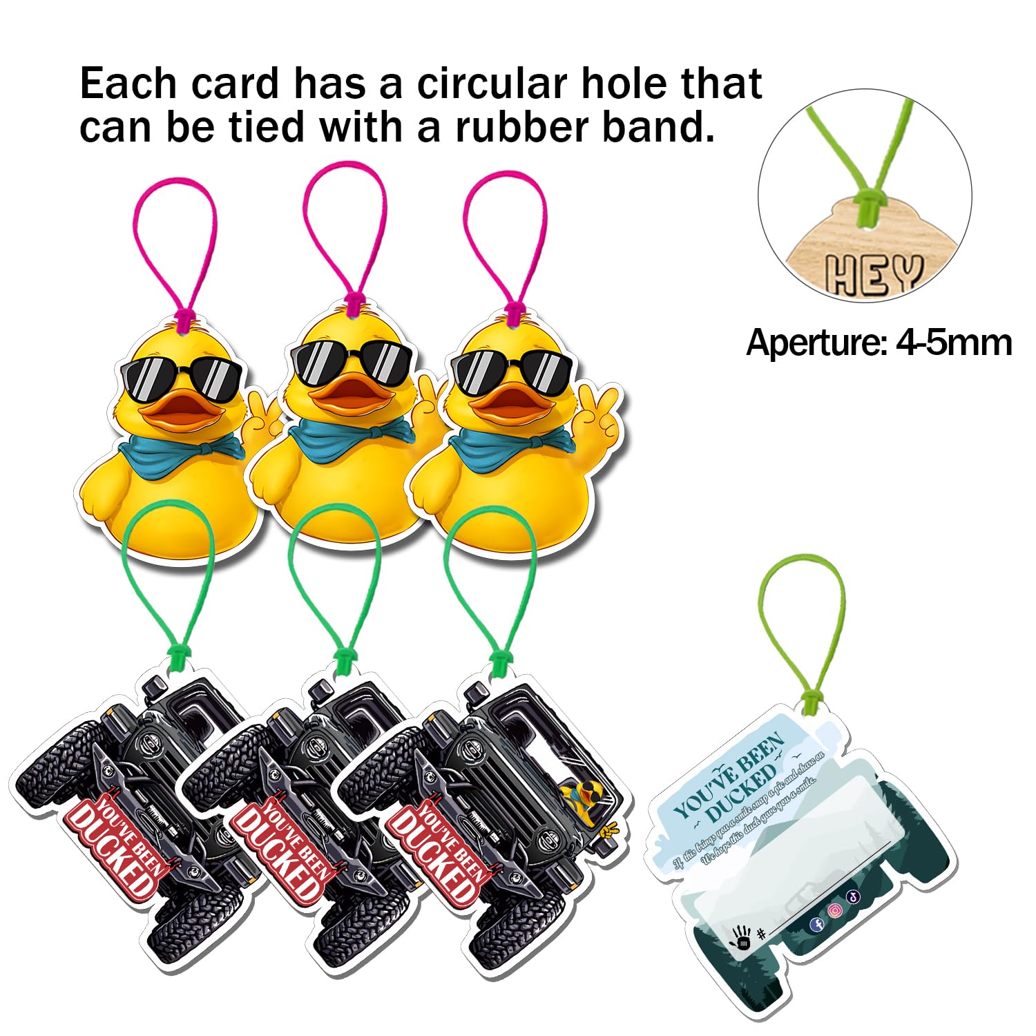 Halloween You've Been Ducked Tags - 50 Pack Spider Web Design Cards For Rubber Duck Gifts - View #13