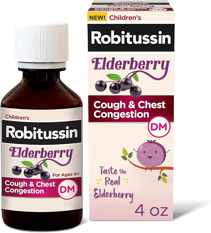 Robitussin Elderberry Cough + Chest Congestion DM Children