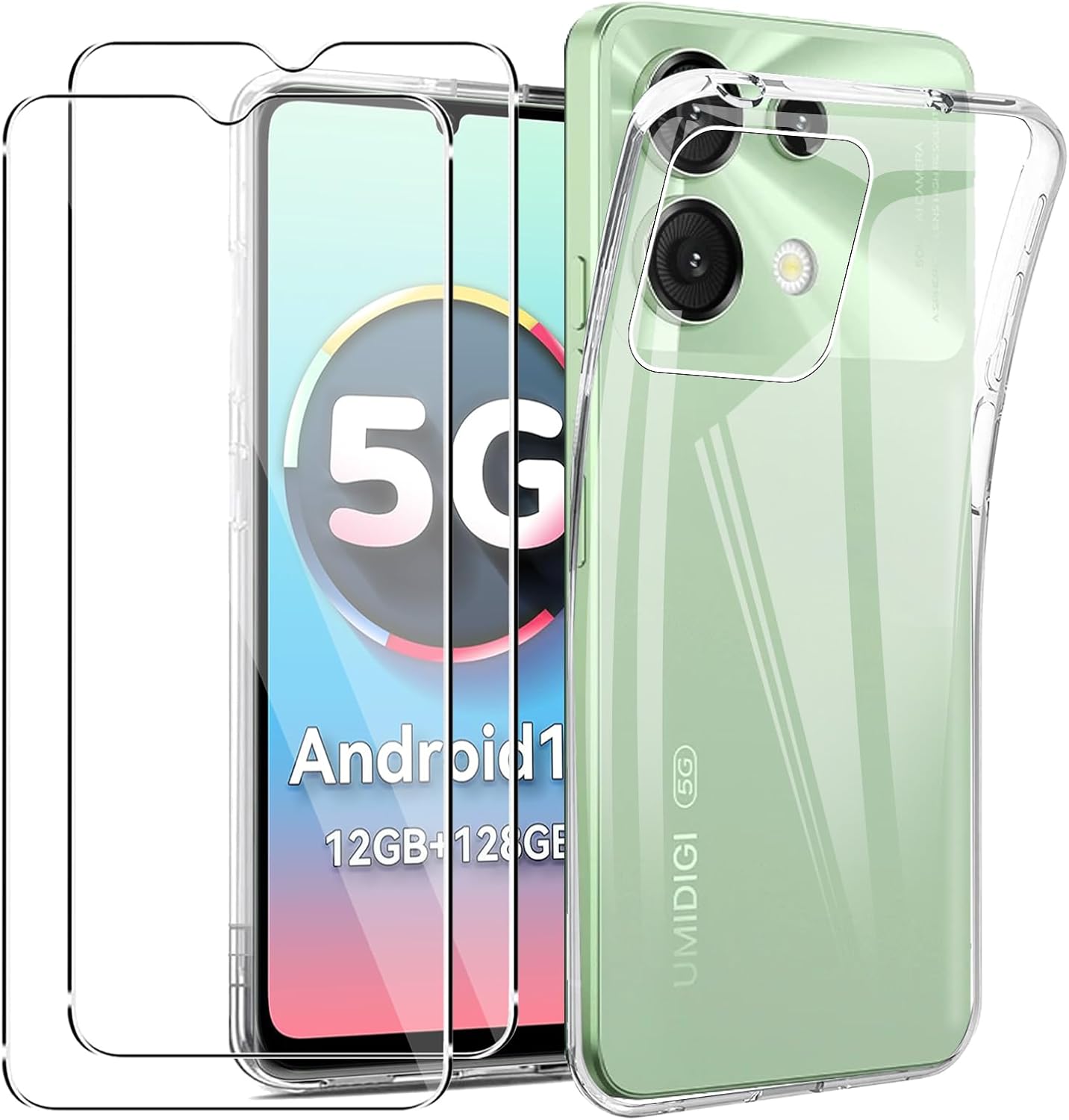 BORYA Wallet Case For Umidigi G9 5G/G9A/G9C/G9T, Premium PU Leather TPU