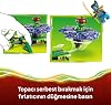 LEGO NINJAGO Nya, Mutasyon Canavarı Topacına Karşı 71849-6 Yaş Üzeri Çocuklar için Aksesuarlı Nya ve Kötü Mutasyon Canavarı Minifigürleri İçeren Yaratıcı Oyuncak Yapım Seti, Hediye Fikri (49 Parça)