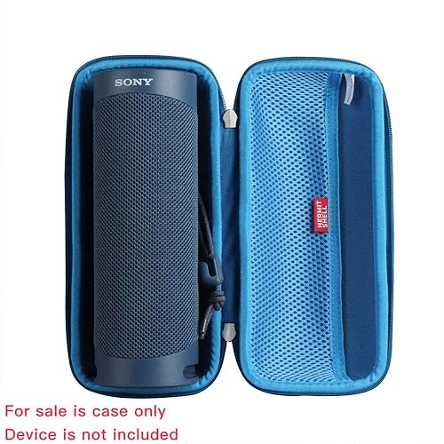 Miniatura 3 de Hermitshell Funda de viaje para Sony SRS-XB23 Extra Bass Altavoz portátil inalámbrico (azul)