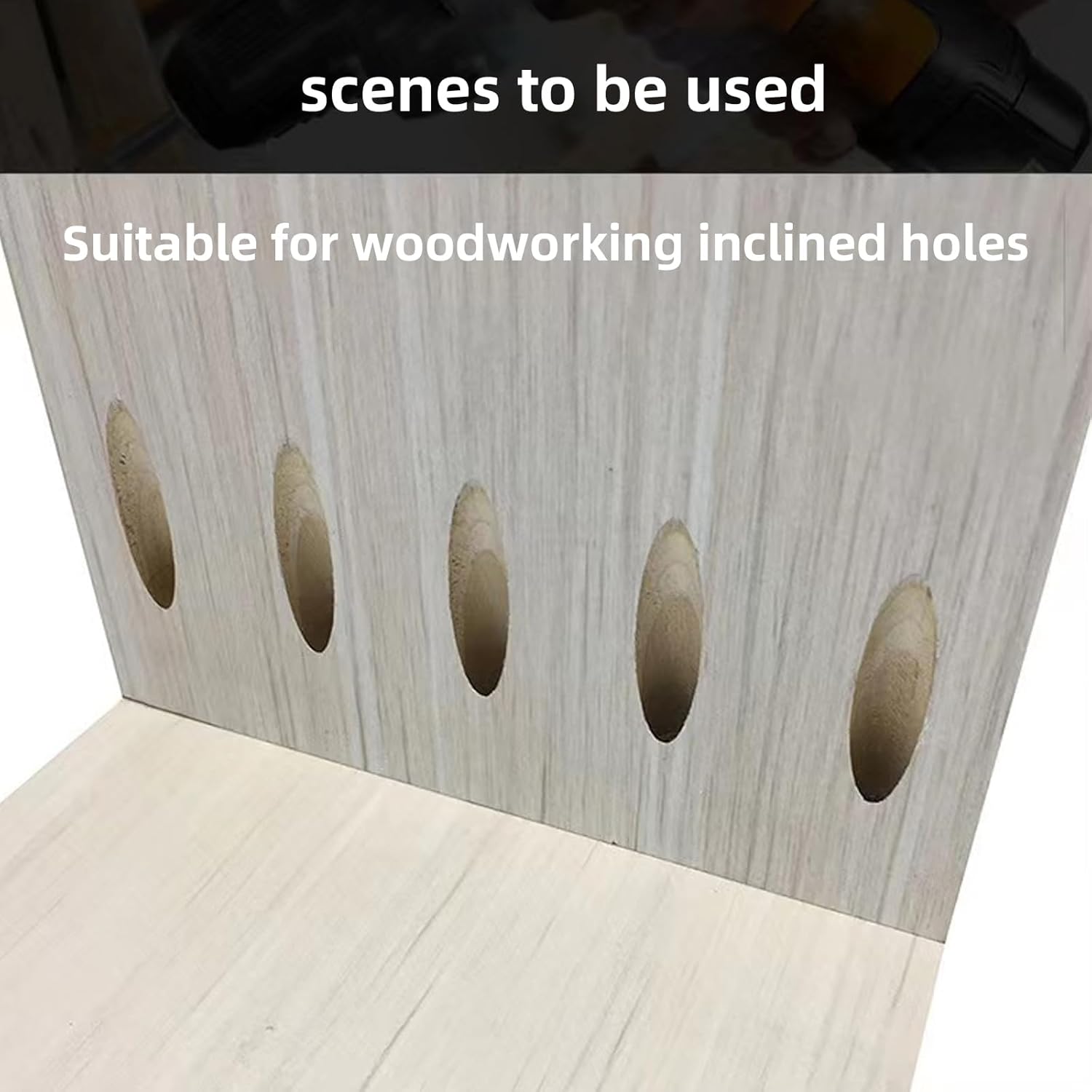 Kosmi 50-Pack Solid Wood Pocket Hole Plugs Pine Pocket Hole Plugs Woodworking Inclined Hole Pocket Hole Plugs
