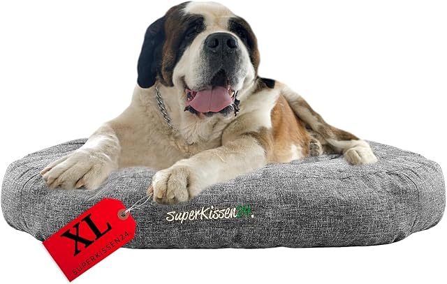 SuperKissen24. Cama para Perros de tamaño Grande - Cojín Impermeable para Perros