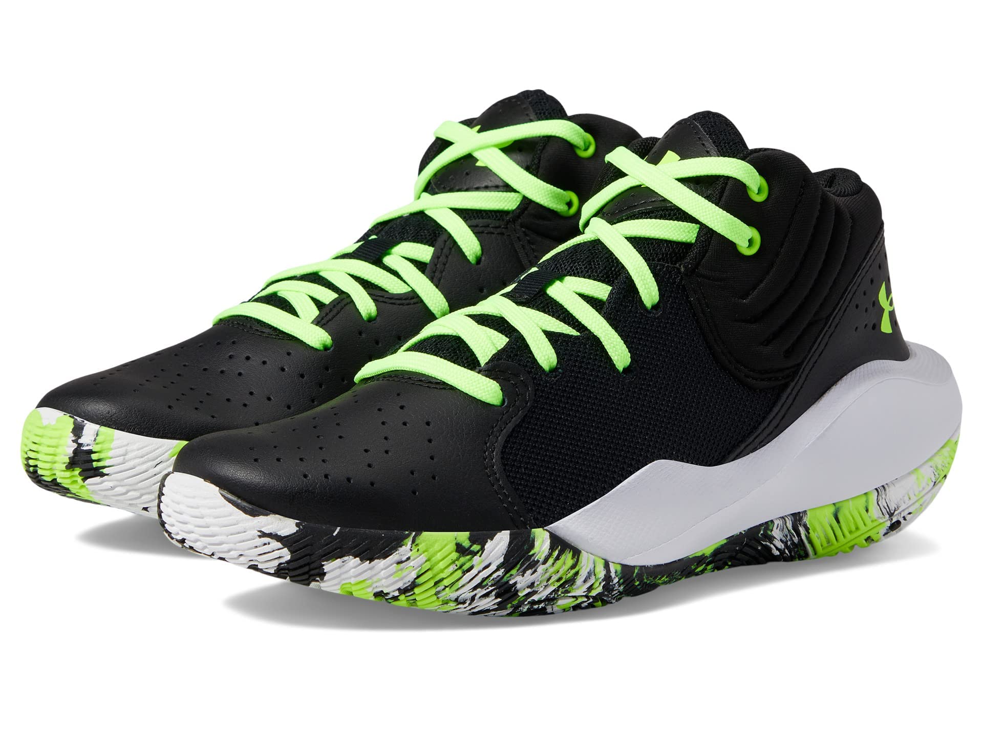 Under Armour Grade School UA Jet '21 Basketball Shoes, Corte Performancence Unisex Adulto