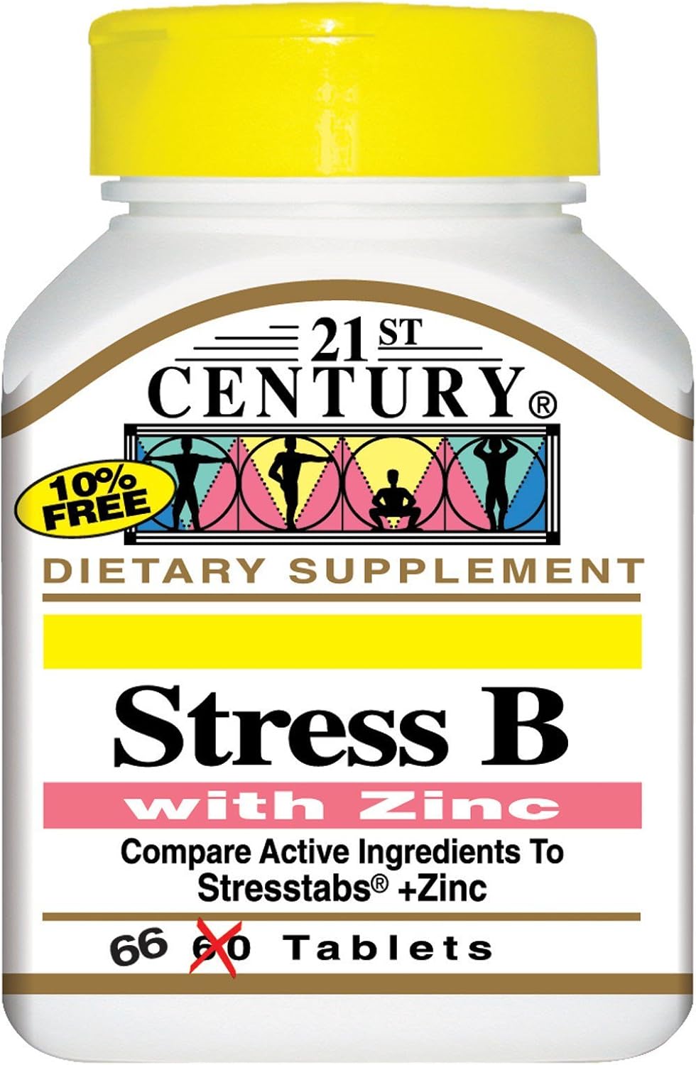 21st Century Healthcare Compare to STRESSTABS174, Plus ZINC Tablets