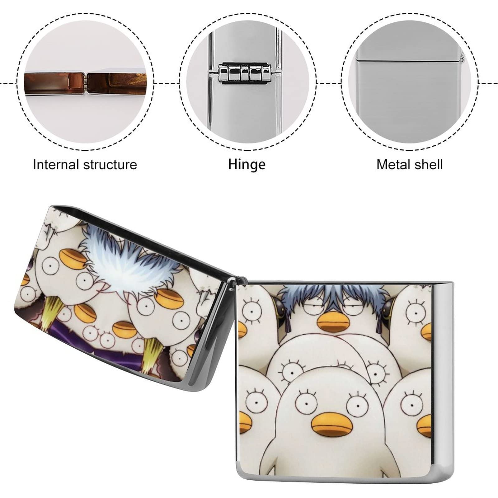 Amazon.co.jp: 银魂gintama 打火机包 ZIPPO兼用包 Zippo打火机