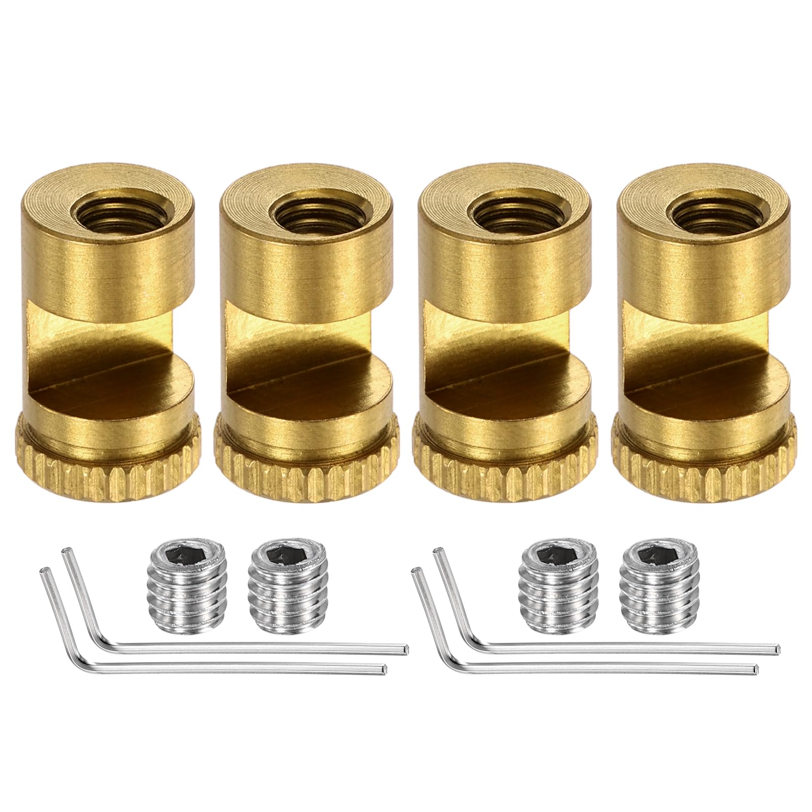 HARFINGTON 4 Set of 4mm Stainless Steel Thumb Push Pins for Folding Knives Spare Parts Knife Accessories with Hex Key for Automatic Buck 110 and Others-image-18