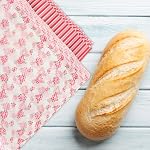 KALLORY Food Grade Patterned Wax Paper 100 Sheets for Baking and Food Packaging Featuring Rose Floral and