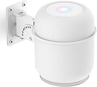 Vista 1 de Soporte de altavoz ajustable para Homepod 2 Soporte de pared con cubierta a prueba de polvo compatible con montaje Homepod de 2ª