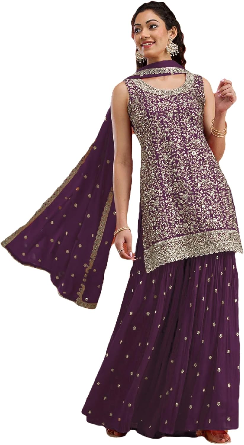 STELLACOUTURE Ready to wear salwar kameez for women, Plus size indian pakistani ethnic suit eid, wedding, party 2950-O