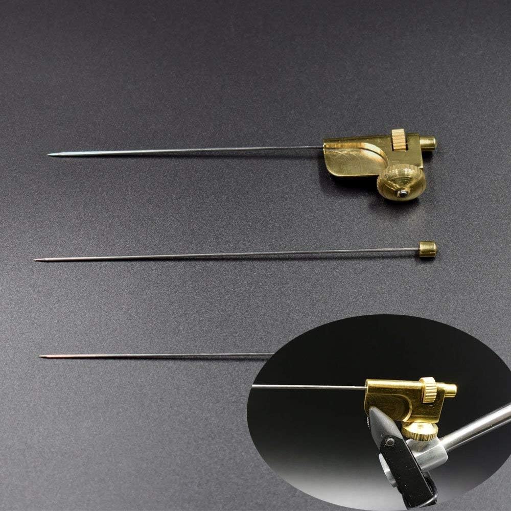 Tube Fly Attachment with 3 Sizes Needles for Tube Flies Fly Tying Tools Fits into The Jaws of Vise …