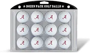 Team Golf NCAA Dozen Regulation Size Golf Balls, 12 Pack, Full Color Durable Team Imprint