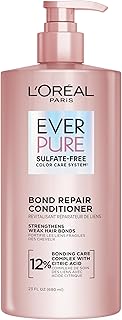 Bond Repair Sulfate Free Conditioner for Damaged Hair, Strengthening Hair Care with Citric Acid, Repairs Weak Hair Bonds, EverPure, 23 Fl Oz