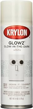Krylon Spray Paint, White, Gloss, Solvent, 6 oz K03152007-1 Each