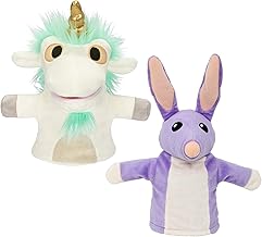 Muñeco de Peluche Bob Bilby y Unicorse de Bluey Unicorse – Paquete de 2 – 8-9” Tela Suave Deluxe, Detalles Bordados, Perfecto para las Manos de los Pequeñines, Juguetes Imaginativos Oficiales de Bluey, Exclusivo en Amazon