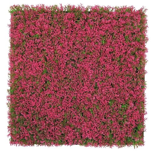 Jangal Pannelli Acustici Modulabili In Flora Sintetica Ultrarealistica 52X52Cm Mod. Pink - 6