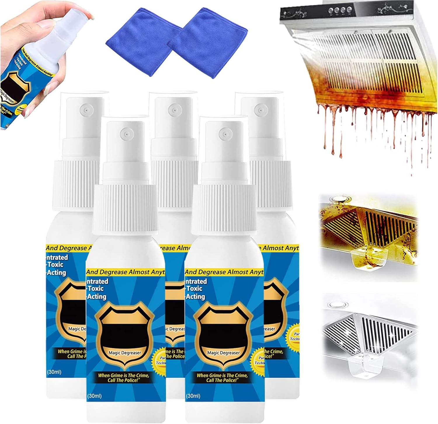 Magic Degreaser Cleaner Spray, Jaysuing Degreaser Cleaner