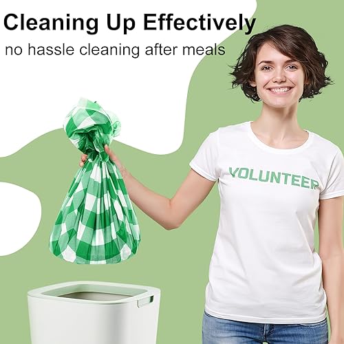 Vista 208 de misaya Paquete de 4 manteles desechables de búfalo, mantel de plástico impermeable de 54 x 108 pulgadas, manteles rectangulares a cuadros caqui