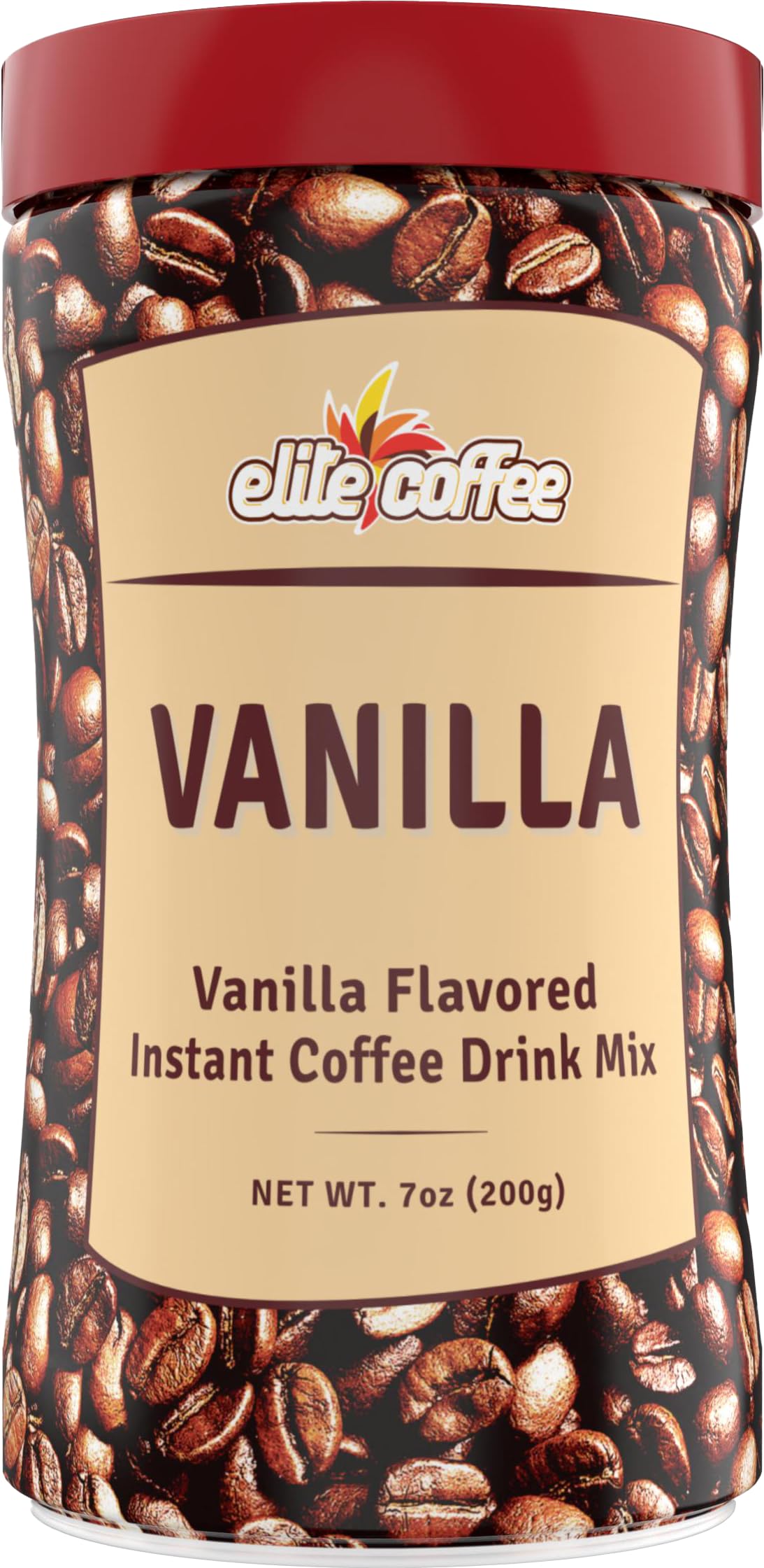 Vanilla Flavored Instant Coffee 7oz