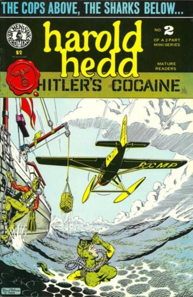 Harold Hedd: Hitler'S Cocaine Issue No 1: Comic