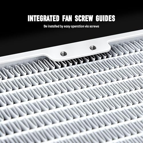 Miniatura 6 de Radiadores de refrigeración por agua de 14.173 in, radiadores intercambiadores de calor de 12 tubos, radiadores de cobre para computadora de PC,