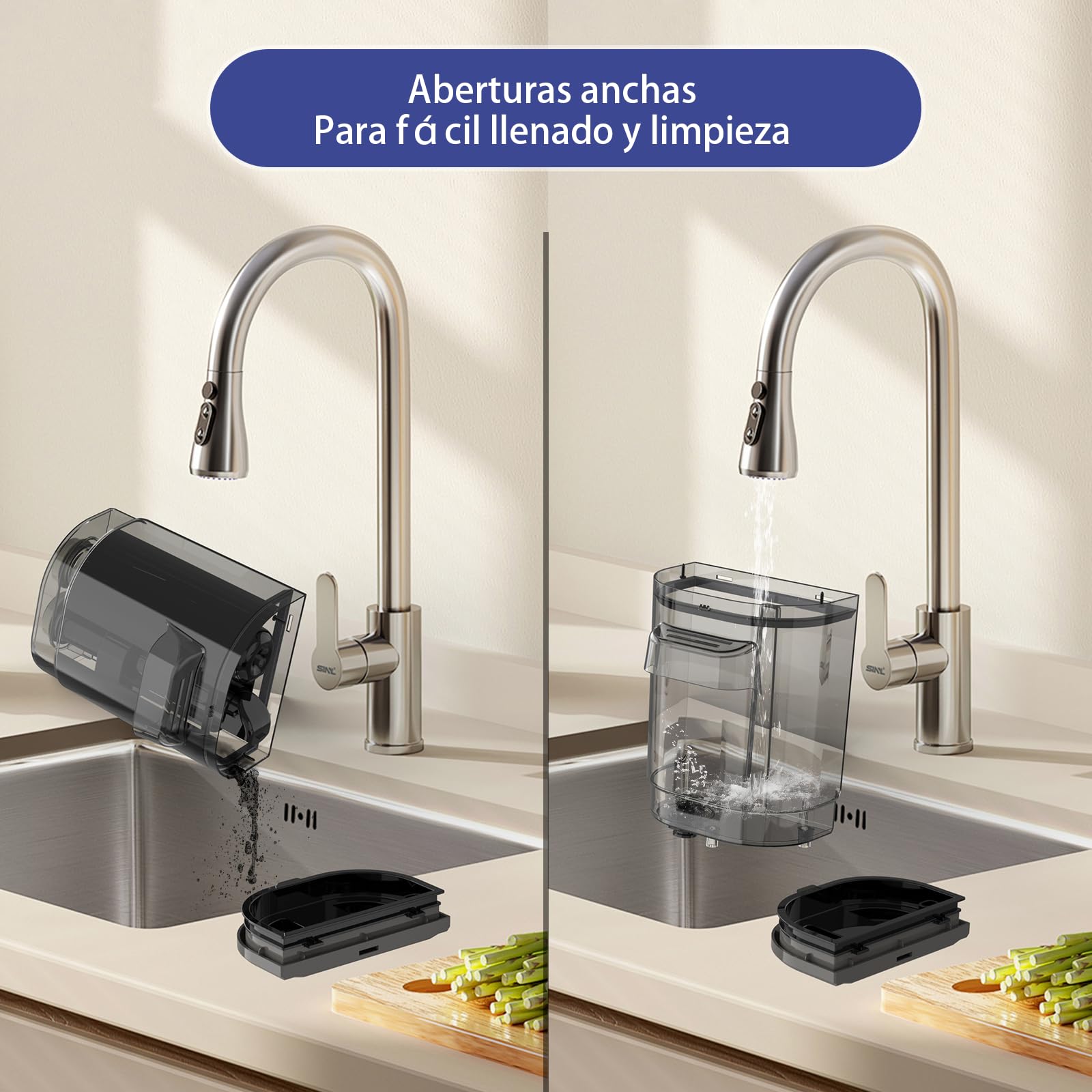 Akitas X7 600W Aspiradora de Agua Tapicería con Función de Autolimpieza Limpiador de Tapicerías Portátil 14kPa Pelos de Mascotas Sofás Colchones Alfombras Coches Depósito Doble(AKX7)