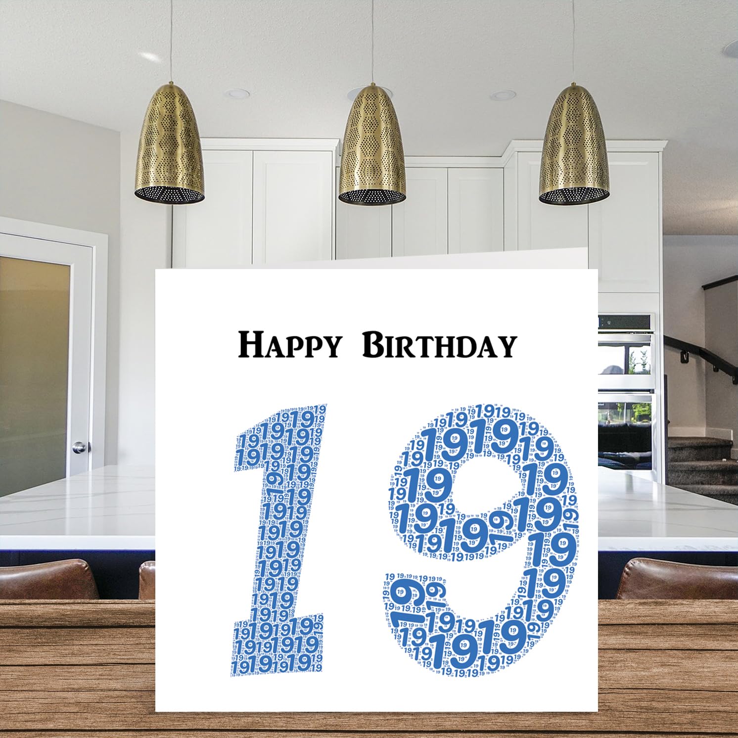 Stuff4 Biglietto di auguri per 19° compleanno per uomo Birthday