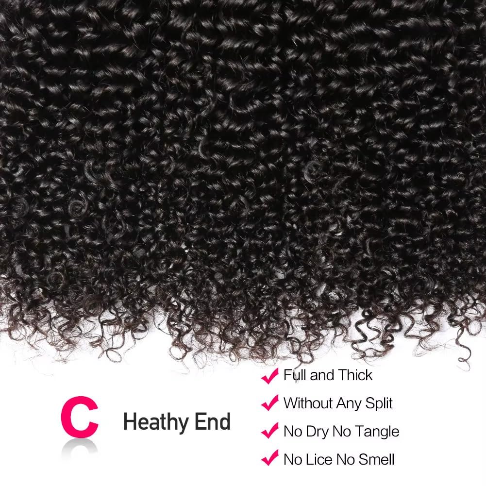 12A Water Wave Human Hair Bundles 14 16 18 Inch Raw Curly Bundles Human Hair,Ultra Double Drawn Sew In Weft No Tangle Shedding,Double Lifespan Virgin Hair,Multiple Washes Keep Texture Silky Soft