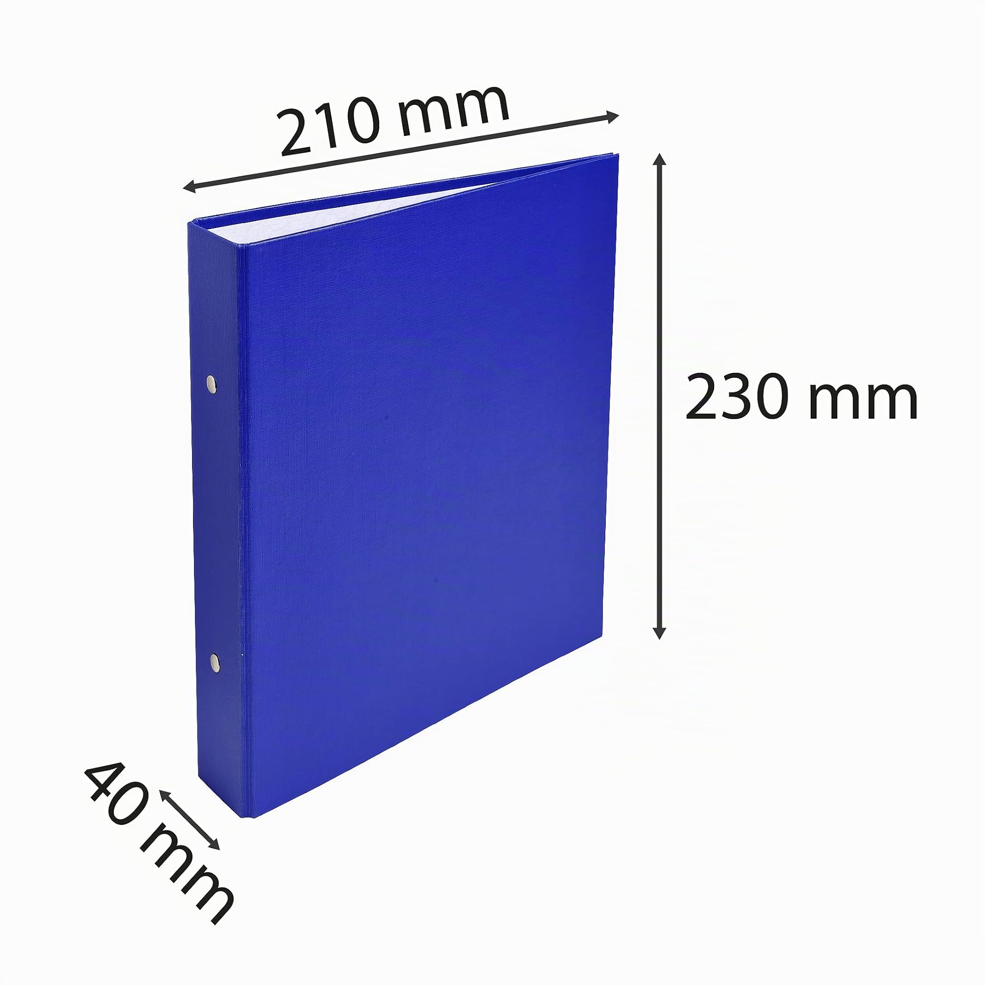 Classeur remborde prolypropylene 2 anneaux 30mm - a5