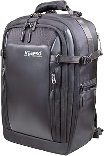 VTS® DSLR Camera Backpack Bag Waterproof Shock Proof for Lens Accessories Bag for Camera (Veo Select 47 BF Black) Price In India