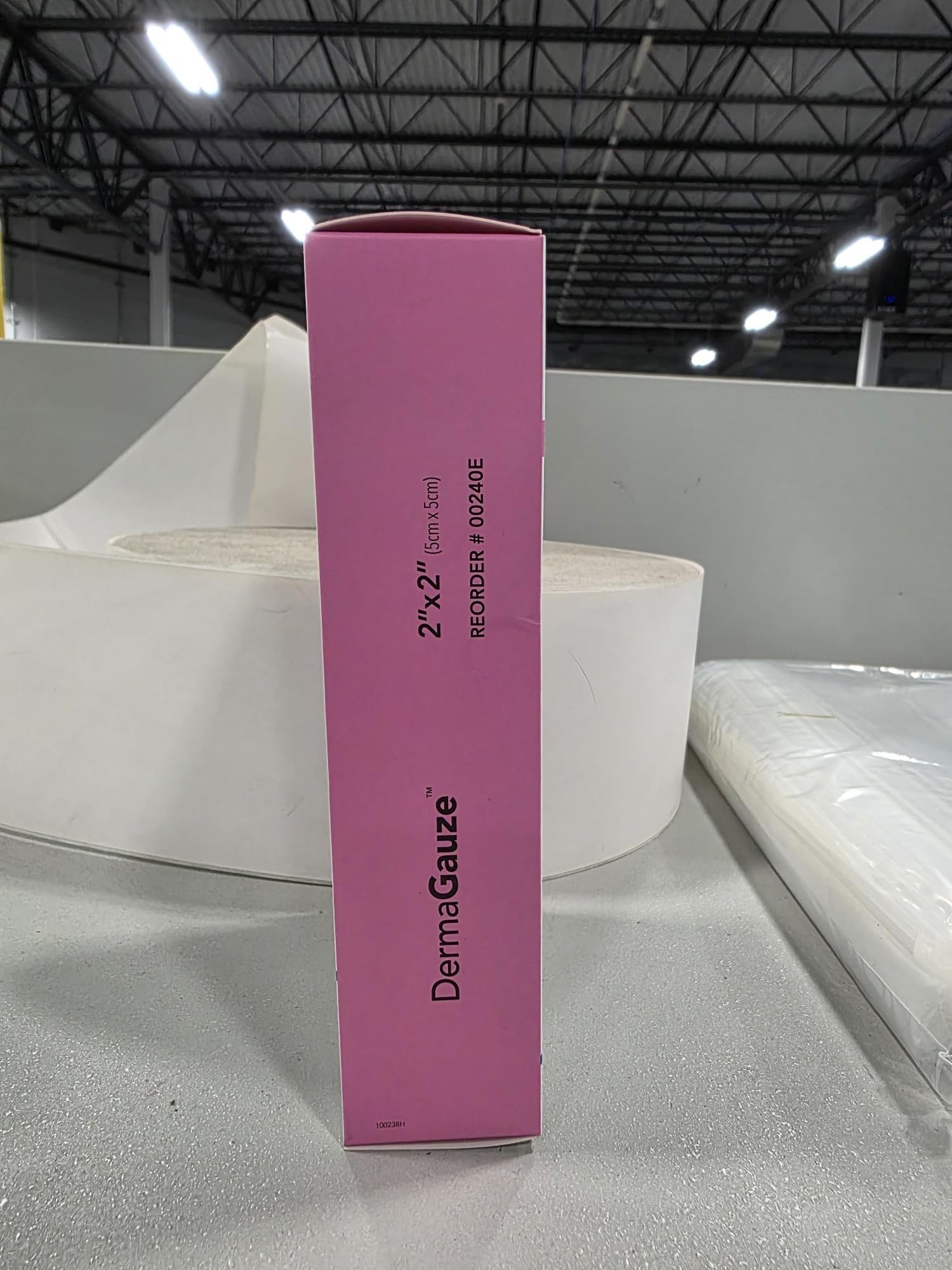 DermaGauze 00240E Hydrogel-Wundkompresse, Hydrogel/Gaze, quadratisch, imprägniert, 5,1 x 5,1 cm, 15 Stück