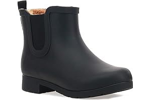 Women's Waterproof Plush Chelsea Bootie Chelsea Boot
